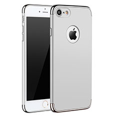 Coque Bumper Luxe Metal et Plastique M01 pour Apple iPhone SE (2020) Blanc