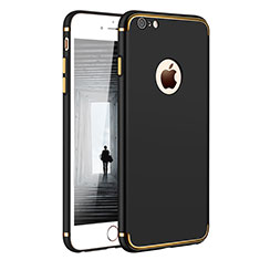 Coque Bumper Luxe Metal et Plastique M02 pour Apple iPhone 6 Noir