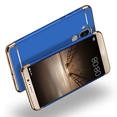 Coque Bumper Luxe Metal et Plastique M02 pour Huawei Mate 9 Bleu