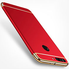 Coque Bumper Luxe Metal et Plastique pour Huawei Honor 8 Pro Rouge