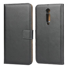 Coque Clapet Portefeuille Livre Cuir K01 pour Xiaomi Mi 9T Noir