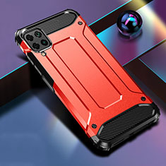Coque Contour Silicone et Plastique Housse Etui Mat R01 pour Huawei P40 Lite Rouge