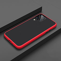 Coque Contour Silicone et Plastique Housse Etui Mat U01 pour Huawei Nova 6 SE Rouge