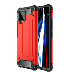 Coque Contour Silicone et Plastique Housse Etui Mat WL1 pour Samsung Galaxy A42 5G Rouge