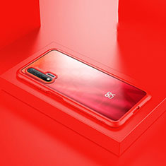 Coque Contour Silicone et Plastique Housse Etui Mat Z01 pour Huawei Nova 6 Rouge