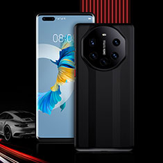 Coque Contour Silicone et Plastique Housse Etui Protection Integrale 360 Degres R01 pour Huawei Mate 40E Pro 5G Noir