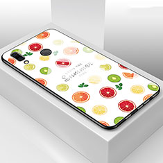 Coque Contour Silicone et Vitre Fruit Miroir Etui Housse pour Huawei Honor View 10 Lite Mixte