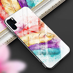 Coque Contour Silicone et Vitre Motif Fantaisie Miroir Etui Housse K01 pour Huawei P30 Pro New Edition Colorful