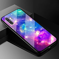 Coque Contour Silicone et Vitre Motif Fantaisie Miroir Etui Housse K01 pour Samsung Galaxy Note 10 Plus 5G Colorful