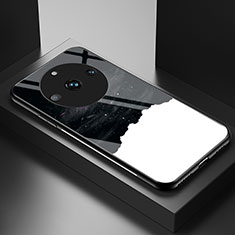 Coque Contour Silicone et Vitre Motif Fantaisie Miroir Etui Housse LS1 pour Realme 11 Pro 5G Noir
