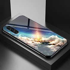 Coque Contour Silicone et Vitre Motif Fantaisie Miroir Etui Housse LS1 pour Samsung Galaxy A04s Mixte