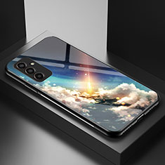 Coque Contour Silicone et Vitre Motif Fantaisie Miroir Etui Housse LS1 pour Samsung Galaxy F13 4G Mixte