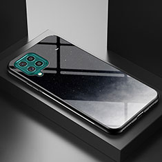 Coque Contour Silicone et Vitre Motif Fantaisie Miroir Etui Housse LS1 pour Samsung Galaxy M62 4G Gris