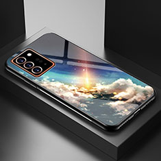 Coque Contour Silicone et Vitre Motif Fantaisie Miroir Etui Housse LS1 pour Samsung Galaxy Note 20 Ultra 5G Mixte