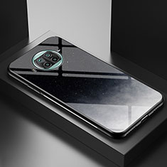 Coque Contour Silicone et Vitre Motif Fantaisie Miroir Etui Housse LS1 pour Xiaomi Mi 10T Lite 5G Gris