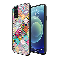 Coque Contour Silicone et Vitre Motif Fantaisie Miroir Etui Housse LS2 pour Oppo A55S 5G Colorful