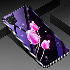 Coque Contour Silicone et Vitre Motif Fantaisie Miroir Etui Housse pour Huawei Nova 6 SE Rose