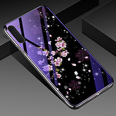 Coque Contour Silicone et Vitre Motif Fantaisie Miroir Etui Housse S02 pour Samsung Galaxy Note 10 Colorful