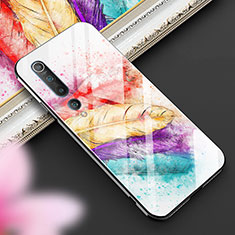 Coque Contour Silicone et Vitre Motif Fantaisie Miroir Etui Housse S04 pour Xiaomi Mi 10 Colorful