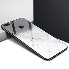 Coque Contour Silicone et Vitre Motif Fantaisie Miroir pour Huawei Honor 9 Lite Noir