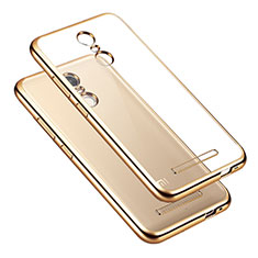 Coque Contour Silicone Transparente Gel pour Xiaomi Redmi Note 3 MediaTek Or