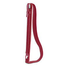 Coque en Cuir Protection Sac Pochette Elastique Douille de Poche Detachable P04 pour Apple Pencil Apple iPad Pro 10.5 Rouge