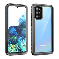 Coque Etanche Contour Silicone et Plastique Housse Etui Waterproof 360 Degres W01 pour Samsung Galaxy S20 Plus 5G Noir