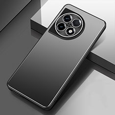 Coque Luxe Aluminum Metal Housse et Bumper Silicone Etui pour OnePlus 11 5G Noir