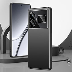 Coque Luxe Aluminum Metal Housse et Bumper Silicone Etui pour Realme GT Neo5 5G Noir