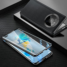 Coque Luxe Aluminum Metal Housse Etui 360 Degres K01 pour Huawei Mate 40E Pro 4G Noir