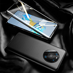 Coque Luxe Aluminum Metal Housse Etui 360 Degres K02 pour Huawei Mate 40E Pro 4G Noir