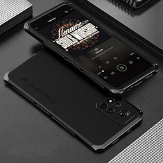 Coque Luxe Aluminum Metal Housse Etui 360 Degres pour Xiaomi Mi 11i 5G (2022) Noir