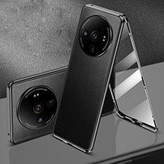 Coque Luxe Aluminum Metal Housse Etui 360 Degres pour Xiaomi Mi 12 Ultra 5G Noir