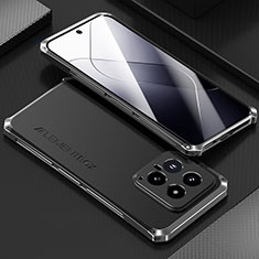 Coque Luxe Aluminum Metal Housse Etui 360 Degres pour Xiaomi Mi 14 Pro 5G Noir