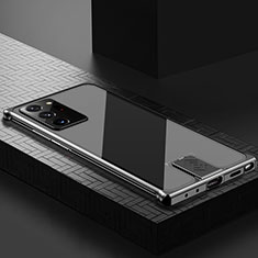 Coque Luxe Aluminum Metal Housse Etui LK1 pour Samsung Galaxy Note 20 Ultra 5G Noir