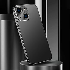 Coque Luxe Aluminum Metal Housse Etui M02 pour Apple iPhone 13 Mini Noir