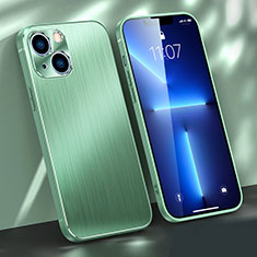Coque Luxe Aluminum Metal Housse Etui M03 pour Apple iPhone 13 Mini Vert