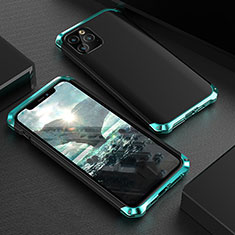 Coque Luxe Aluminum Metal Housse Etui pour Apple iPhone 11 Pro Max Vert