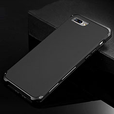 Coque Luxe Aluminum Metal Housse Etui pour Apple iPhone 8 Plus Noir