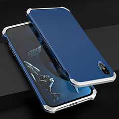 Coque Luxe Aluminum Metal Housse Etui pour Apple iPhone Xs Mixte