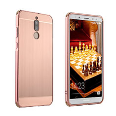Coque Luxe Aluminum Metal Housse Etui pour Huawei G10 Or Rose
