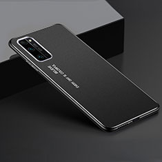 Coque Luxe Aluminum Metal Housse Etui pour Huawei Honor 30 Pro+ Plus Noir