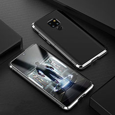 Coque Luxe Aluminum Metal Housse Etui pour Huawei Mate 20 Argent