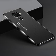 Coque Luxe Aluminum Metal Housse Etui pour Huawei Nova 5i Pro Noir