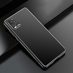 Coque Luxe Aluminum Metal Housse Etui pour Vivo V20 Pro 5G Noir