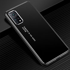 Coque Luxe Aluminum Metal Housse Etui pour Xiaomi Mi 10T 5G Noir