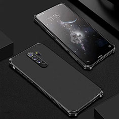 Coque Luxe Aluminum Metal Housse Etui pour Xiaomi Redmi Note 8 Pro Noir