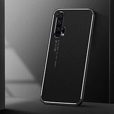 Coque Luxe Aluminum Metal Housse Etui T01 pour Huawei Honor 20 Pro Noir