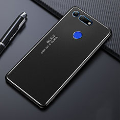 Coque Luxe Aluminum Metal Housse Etui T01 pour Huawei Honor V20 Noir