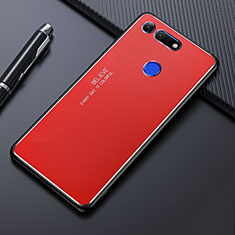 Coque Luxe Aluminum Metal Housse Etui T01 pour Huawei Honor View 20 Rouge
